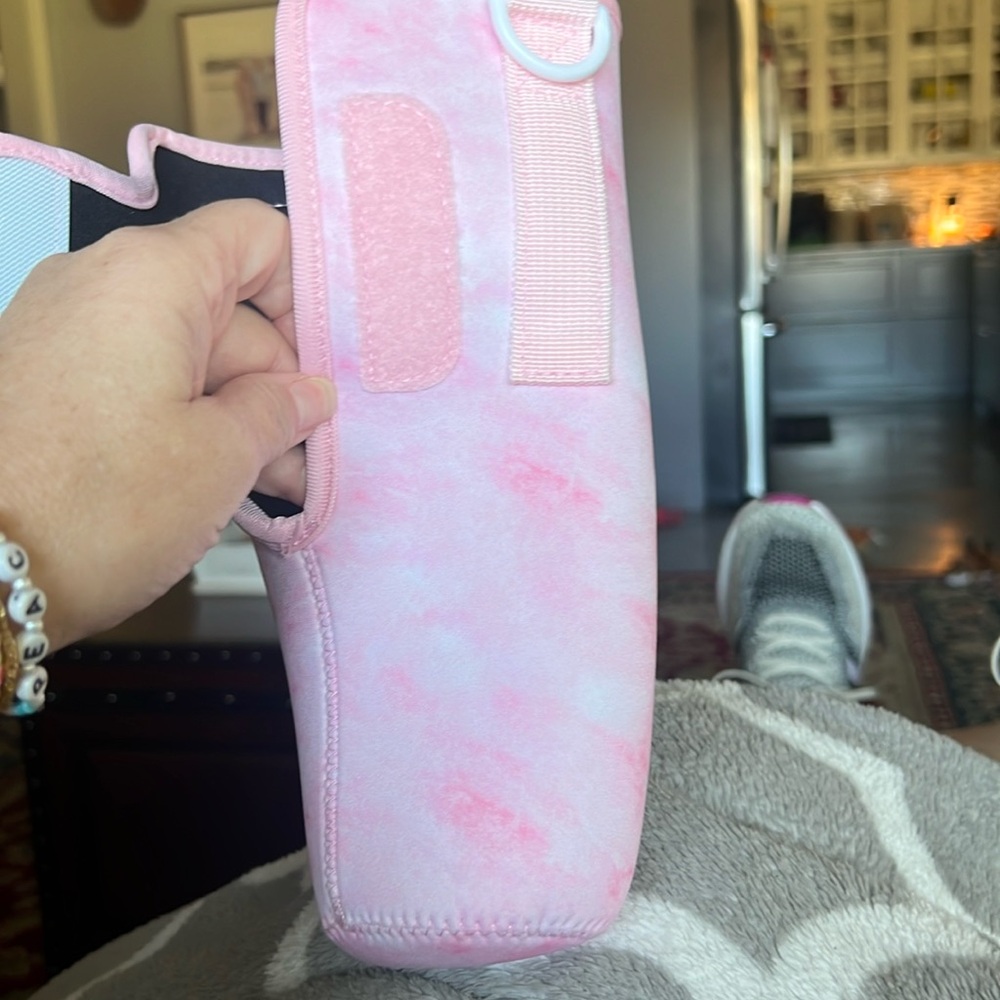 Water bottle carrier for Stanley tumbler